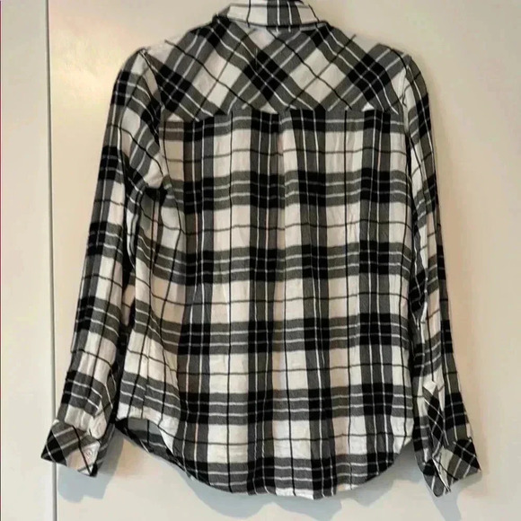Rails Black and White Plaid Shirt - Picture 5 of 5